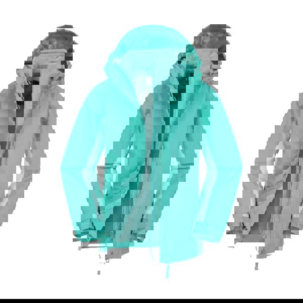 Mountain Warehouse Childrens/Kids Lightning 3 in 1 Waterproof Jacket - Teal - 