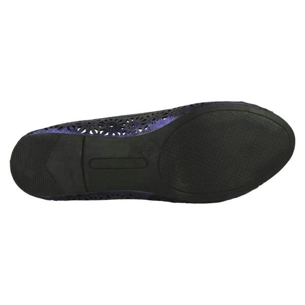 Spot On Ladies Spot On Slip On Ballerina Shoes F80037