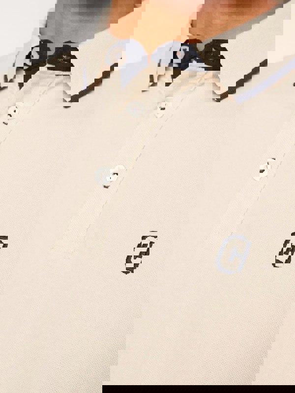 Crosshatch Mapouts Polo Off White