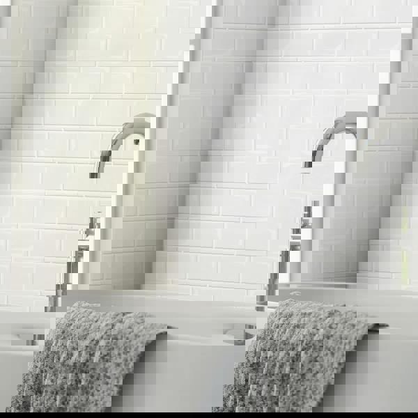 WT3D1808 - Pure White Glossy Subway Metro Classic Brick 3D Tile Sticker 30.5 x 15.4cm (12 x 6 in) - 20pcs in a pack