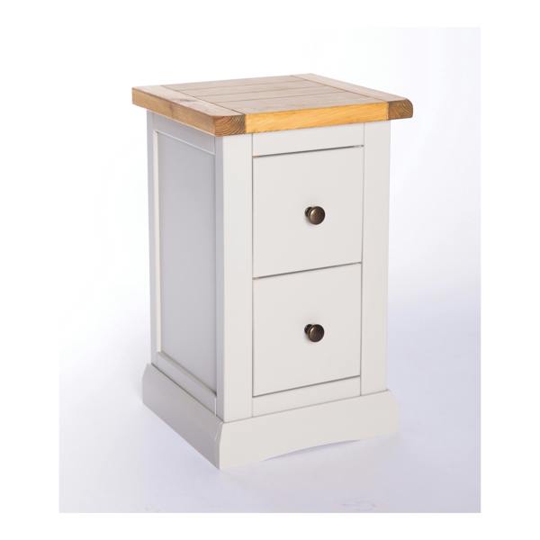 Cabinet Bits Loreo 2 Drawer Petite Bedside Table