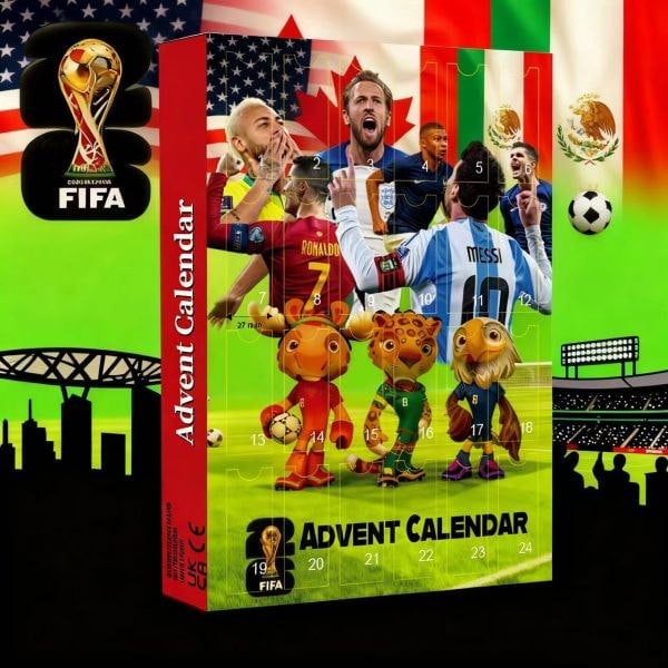 Leaper 3D Football Fan World Cup Advent Calendar
