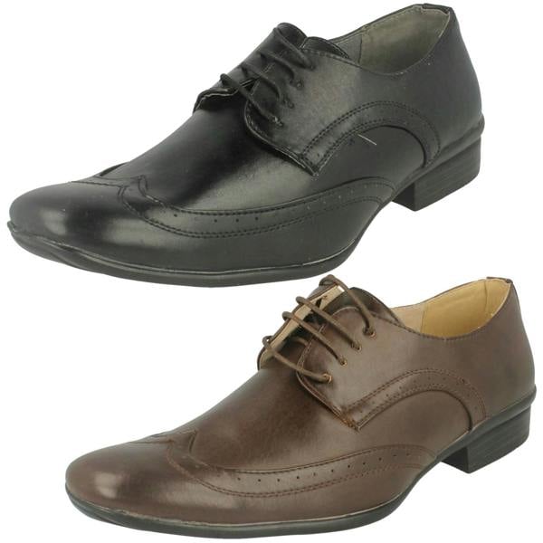 Maverick Mens Maverick Flat Lace Up Shoe Brogue