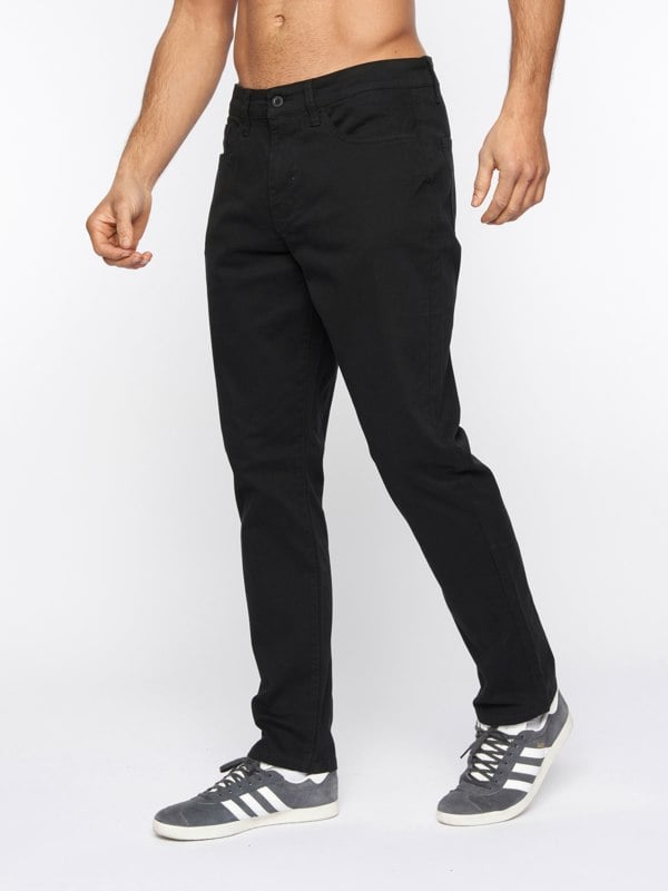 Duck and Cover Franztown Chinos Black