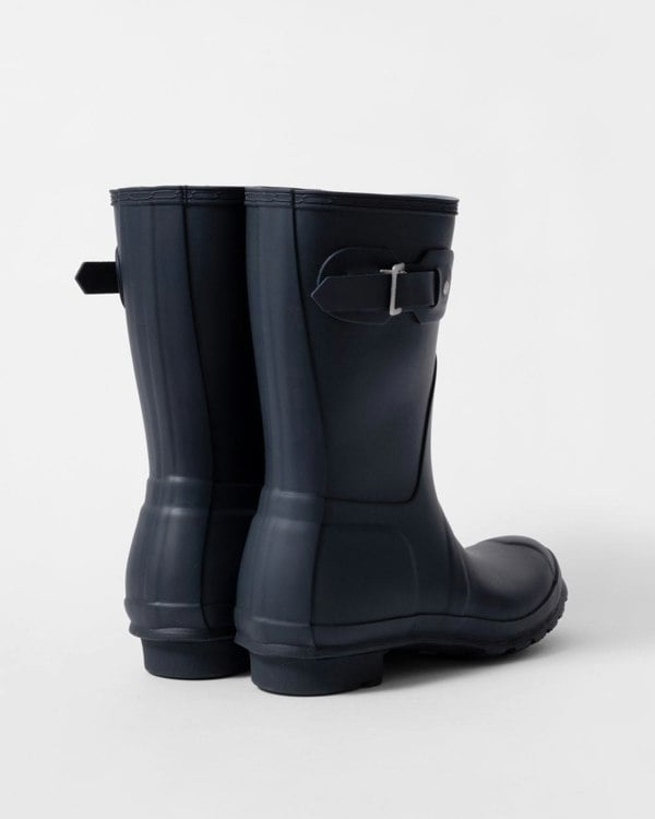 Hunter Original Short Womens Wellies - Navy