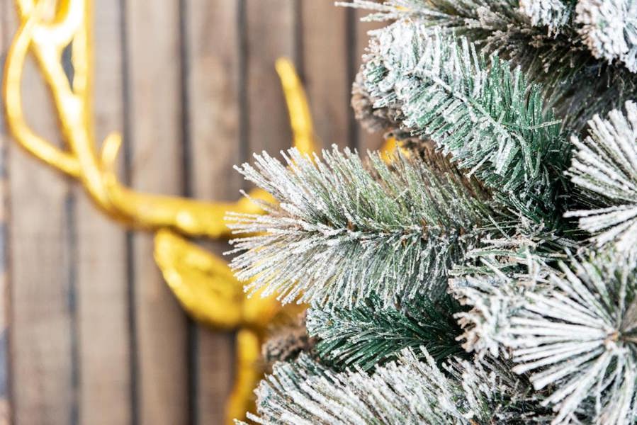 4ft to 8ft Helsinki Pre-Lit Artificial Christmas Trees with Warm White LED Lights image 7