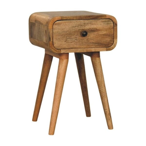 Wyld Haus Vicenza Natural Mango Wood Nightstand with Drawer