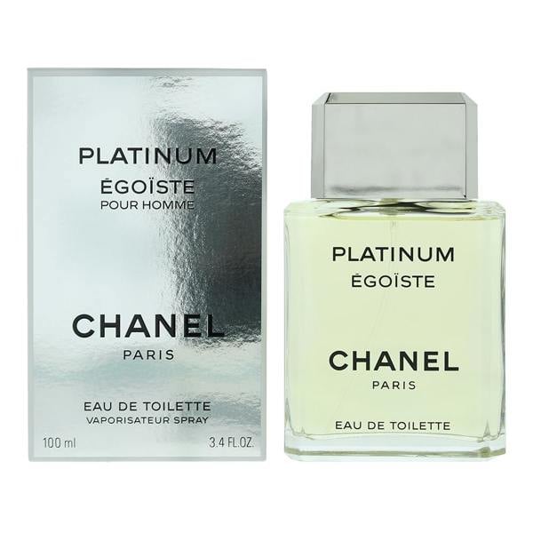 Chanel Egoiste Platinum Eau De Toilette 100ml Spray for Him