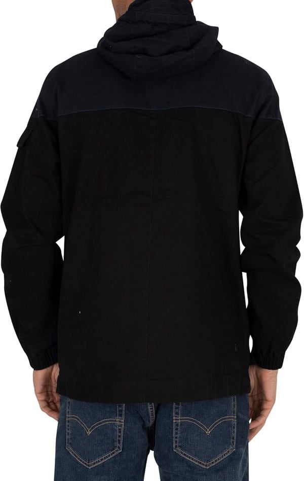 Lyle & Scott Contrast Yoke Jacket - Black