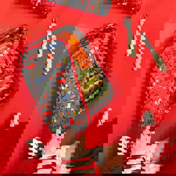 ION8 Kids Lunch Bag, Insulated, Gamer, Medium