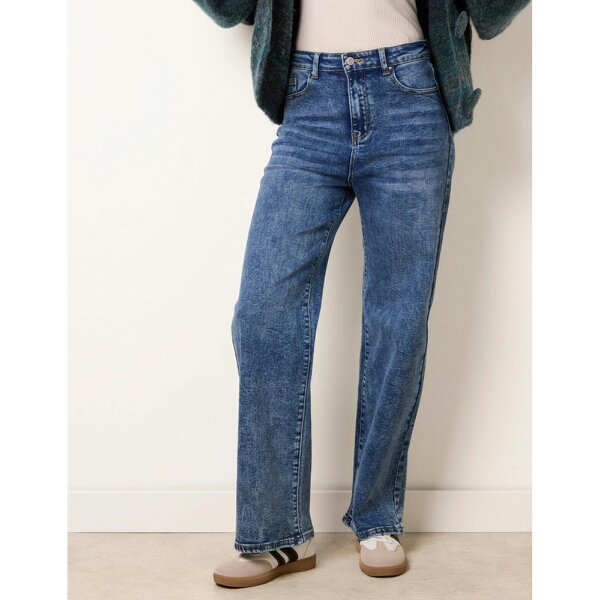 Blue Vanilla High Waisted Wide Leg Jeans