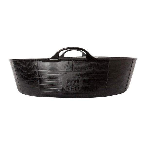 Red Gorilla Shallow Recycled Tub - Black