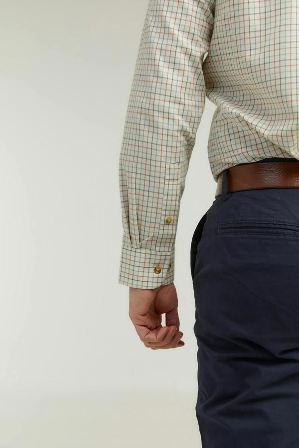 Green Tattersall Check Warm Handle Shirt