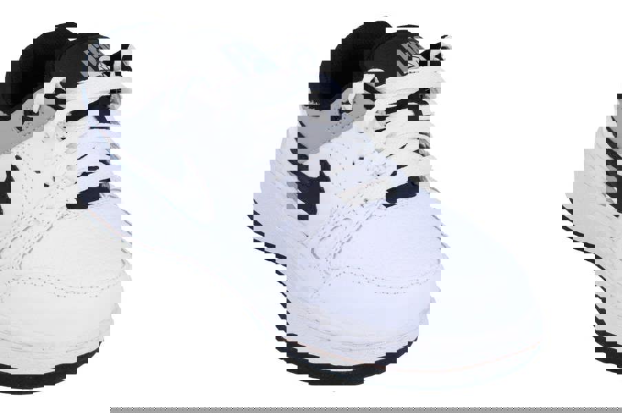 Nike Full Force Lo GS Trainers Fv5929  101 - White Black Pewter 101 - Photo 3