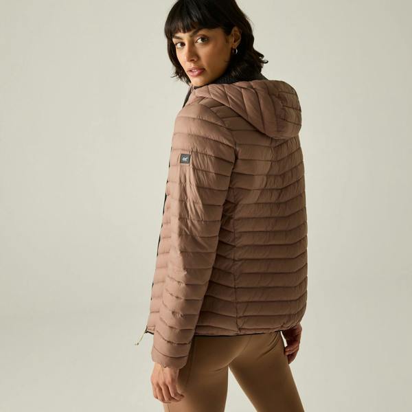 Regatta Womens/Ladies Lighthouse Lightweight Padded Jacket - Mocha - 