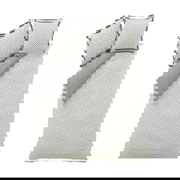 Bianca Amelie 200 Thread Count Cotton Reversible Duvet Cover Set Blue