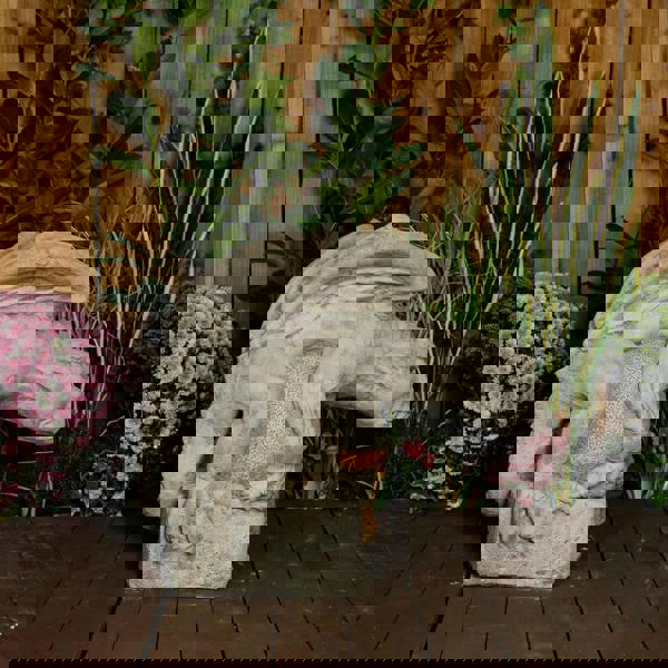 Stone Cast Fortress Gargoyle Yard Decor