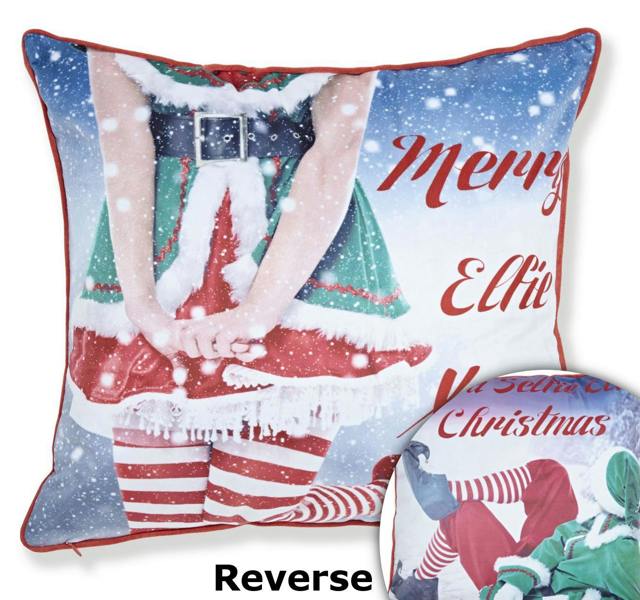 Mr & Mrs Elfie Cushion Cover 43 x 43