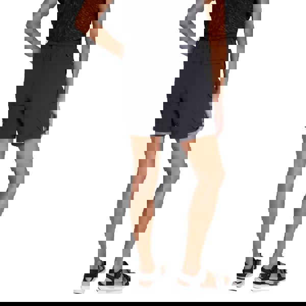 Mountain Warehouse Womens/Ladies Stellar Ripstop Hiking Cargo Shorts - Black - 