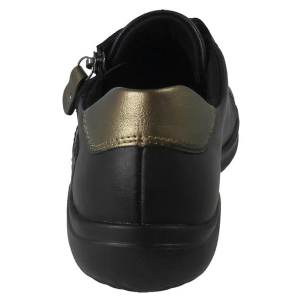 Remonte Ladies Remonte Lace and Zip Fastening Casual Trainer Shoes D1E00