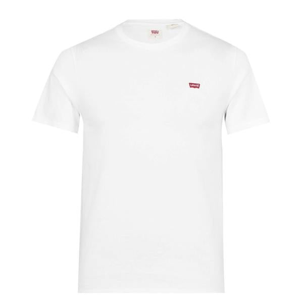 Levis Mens Original Batwing Logo T-Shirt - White - 