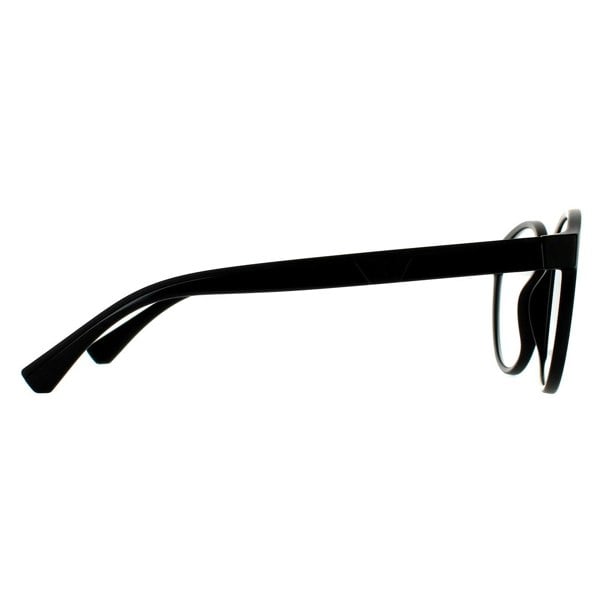 Emporio Armani Sunglasses EA4152 58011W Matte Black Clear with Sun Clip-ons