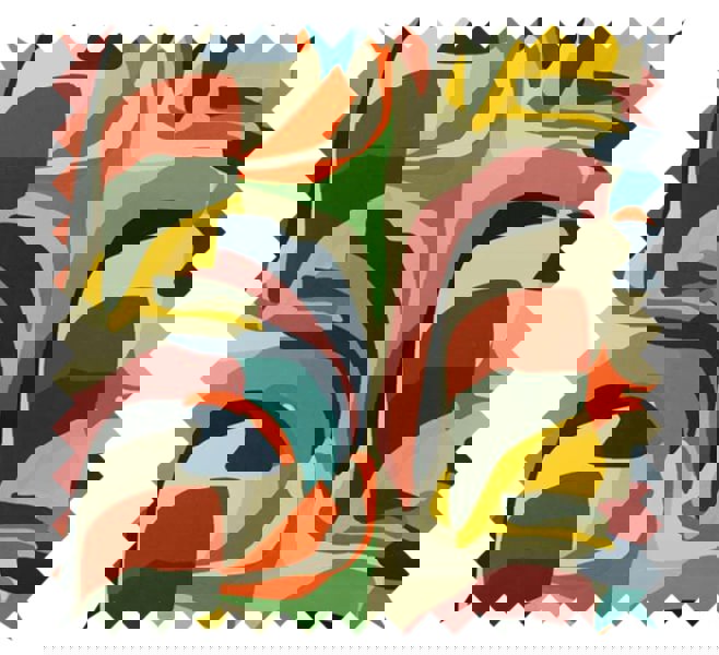 ISTOOLS Footstool Floral vue bench coffee table