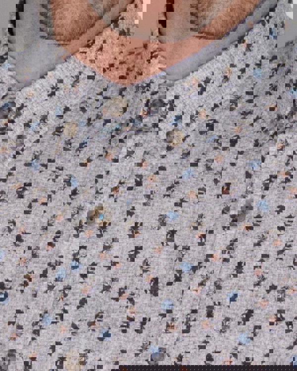 Steel & Jelly Limited Edition Mini Autumn Leaf Digital Print Shirt