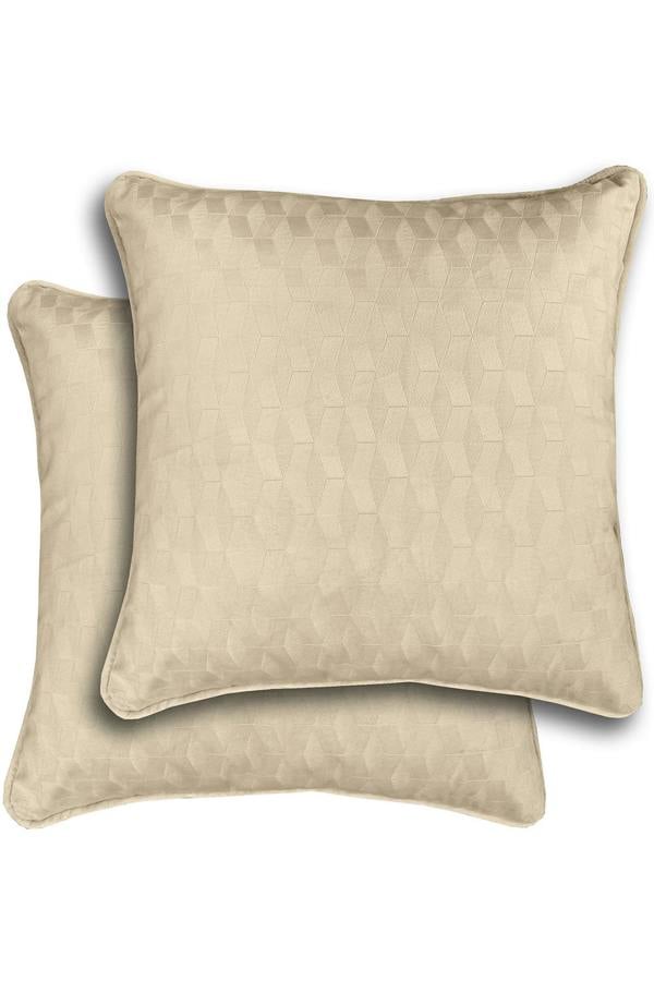 Enhanced Living Pair of Tokyo Geometric Double Sided Zip Opening Cushions - Cases Only