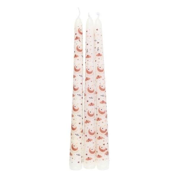 Serano Set of 3 Harvest Moon Taper Candles