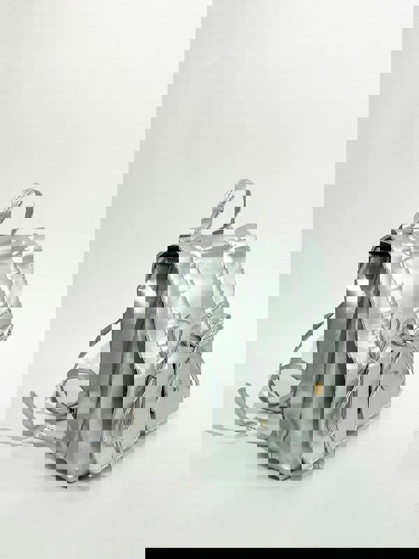 SVNX Bow Backpack in Silver