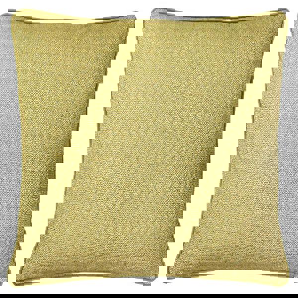 Furn Blenheim Geometric Cushion Cover - Ochre Yellow