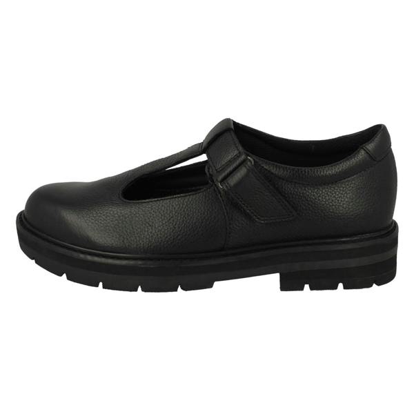 Clarks Girls Clarks Lightweight T-Bar School Shoes Prague Brill