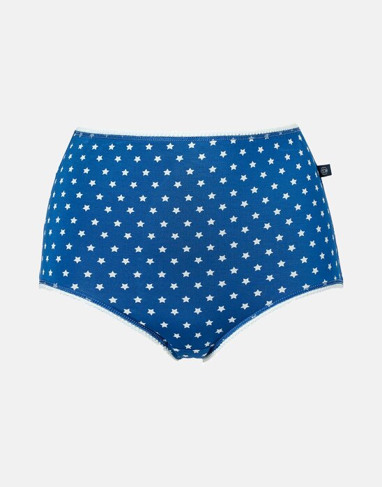 British Boxers Multipack! 4 Pairs of Women's Bamboo Full Briefs – Starry Night