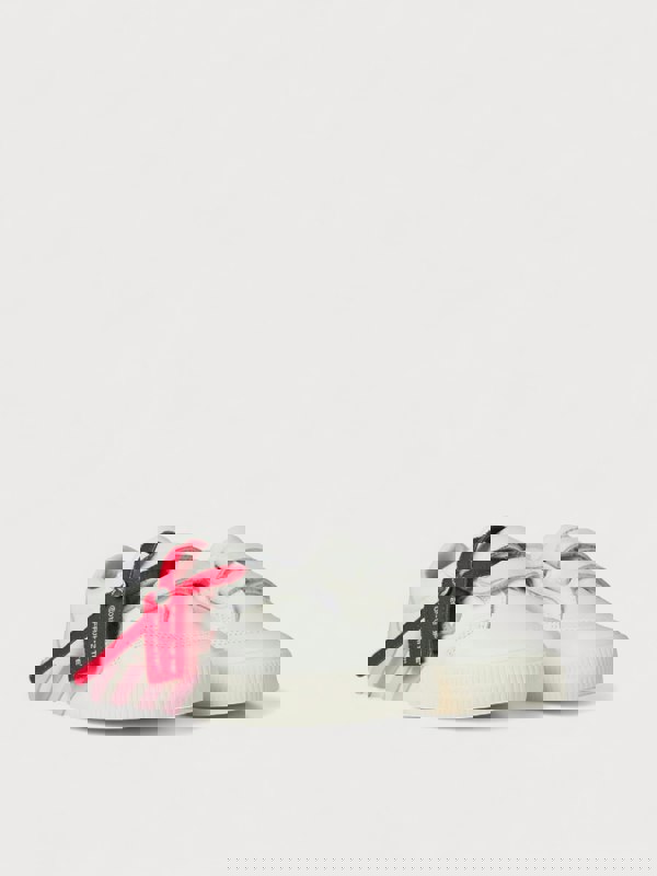 Off-White Vulcanised White Pink Sneakers Kids