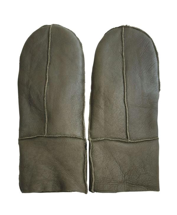Infinity Leather Womens Genuine Real Sheepskin Leather Mittens Warm Gloves