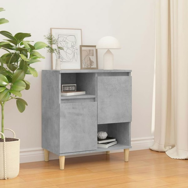 Berkfield Sideboard Concrete Grey 60x35x70 cm Engineered Wood