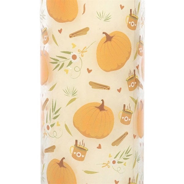 Serano Pumpkin Print Tube Candle