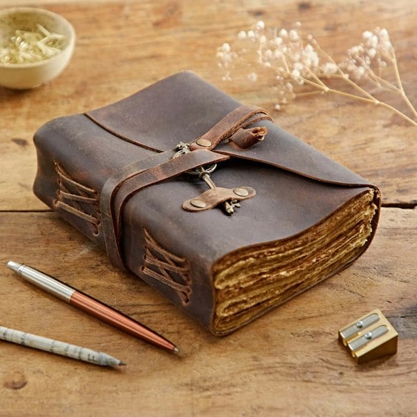 Paper High Key Buffalo Leather Journal