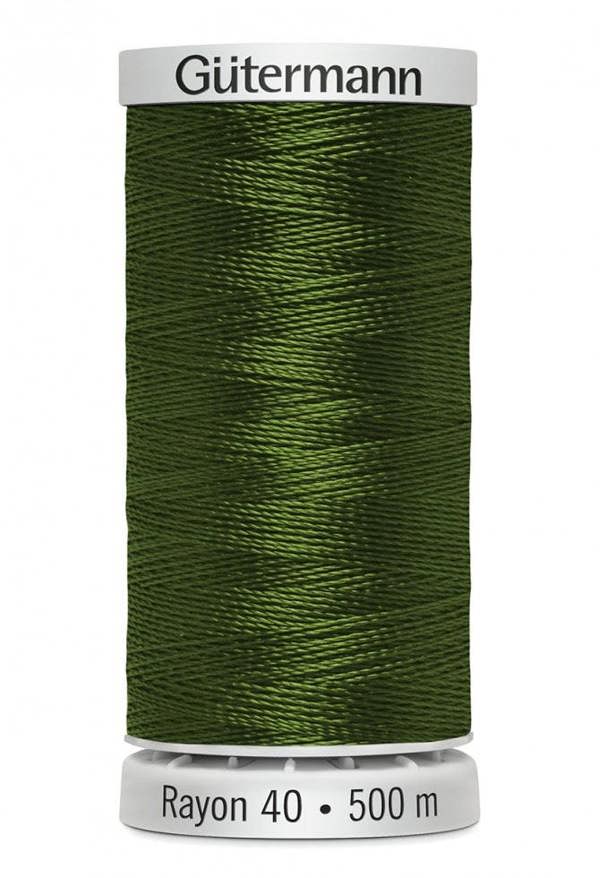 Gutermann No 40 Sulky Rayon Embroidery Thread 500m Rayon Thread Suitable For Embroidery
