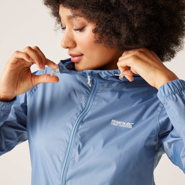 Regatta Women's Pack It III Waterproof Jacket - Coronet Blue