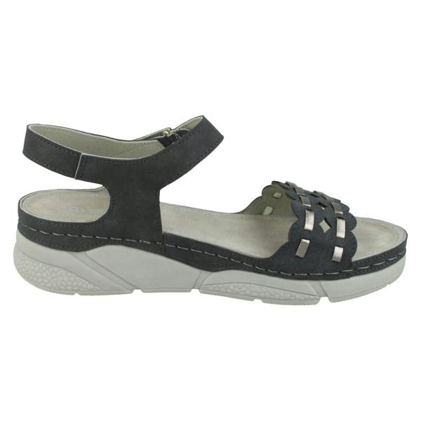 Spot On Ladies Spot On Mid Wedge Sandals F10944