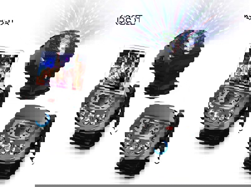 N-Gear | Bluetooth Karaoke Machine with Microphone and Disco Lights