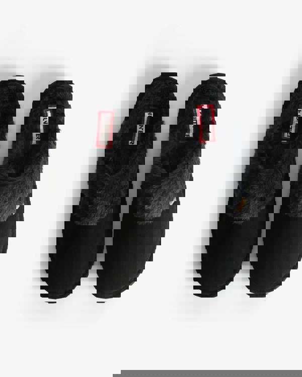 Hunter Womens Mule Slipper - Black