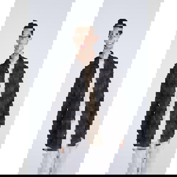 Animal Mens Cove Flannel Shirt - Black