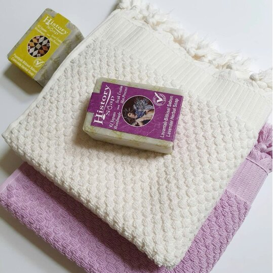 Cotton and Olive SET: Orla Turkish Cotton Bath + Hand Towel