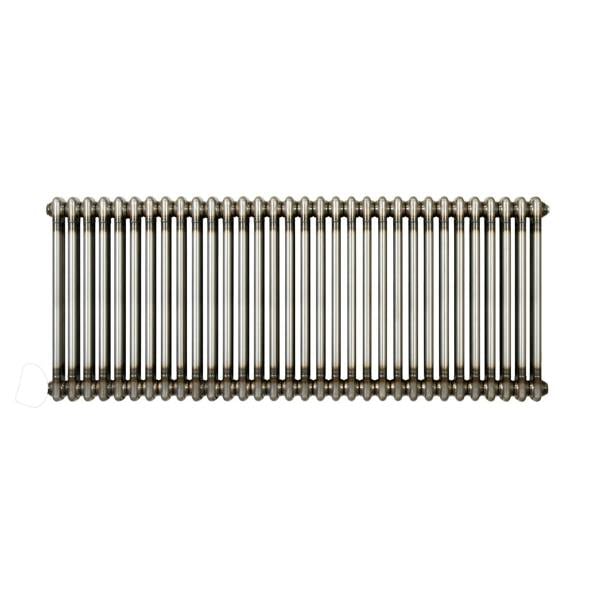 Monstershop Traditional 2 Column Radiator - 600 x 1460mm - Raw Metal