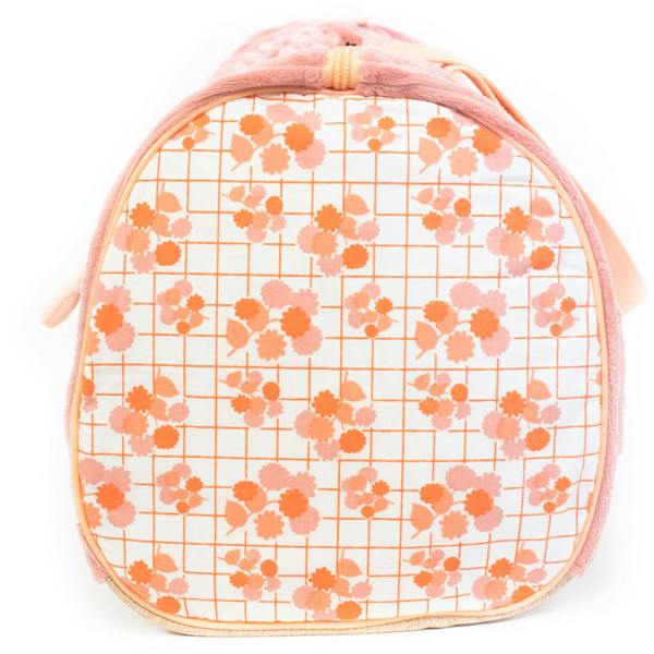 Les Deglingos Pomelos the Ostrich Weekend Bag - Pink