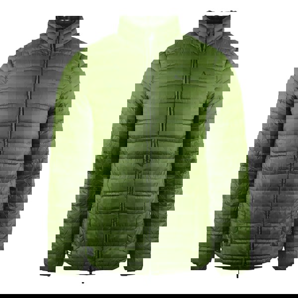 Aquascutum Mens Logo Padded Jacket - Army Green