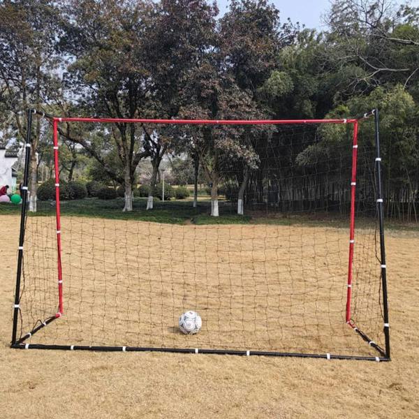 Rexco 3m x 2m Portable Football Goal Net Garden Soccer Training & Match Goal